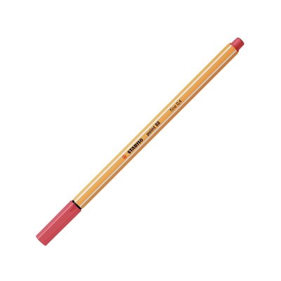 Fineliner STABILO point 88/47 fijn roestig rood