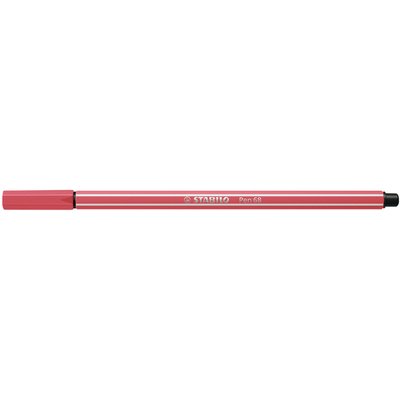 Viltstift STABILO Pen 68/47 medium roestig rood