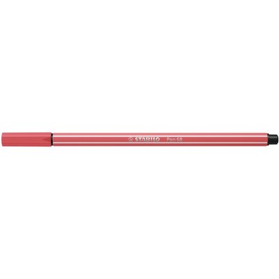 Viltstift STABILO Pen 68/47 medium roestig rood