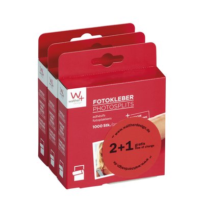 Fototape walther design 10x12mm 3x1000 stuks