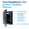 Handdoekdispenser Tork H5 Elevation PeakServe klein zwart 552558 foto