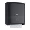 Handdoekroldispenser Tork H1 Elevation Matic zwart 551008 foto