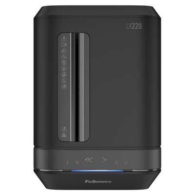 Destructeur Fellowes Powershred LX220 particules 2x12mm noir