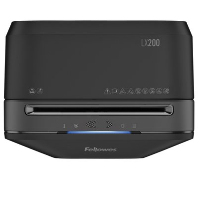Destructeur Fellowes Powershred LX200 particules 4x12mm noir