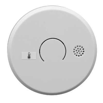 Détecteur de chaleur Fito avec batterie lithium 9V