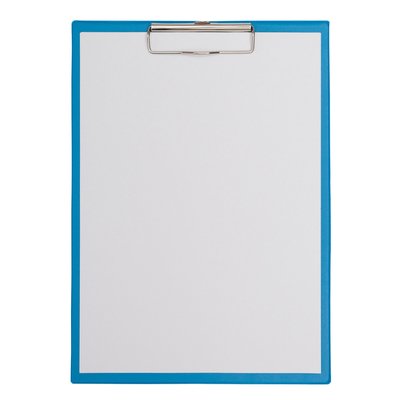 Klembord MAUL A4 staand PVC lichtblauw