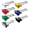 Papierklem MAUL 215 foldback 19mm capaciteit 7mm assorti 12 stuks foto