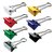 Papierklem MAUL 215 foldback 19mm capaciteit 7mm assorti 12 stuks