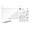 Tableau blanc Nobo Essence magnétique 45x60cm acier Photo
