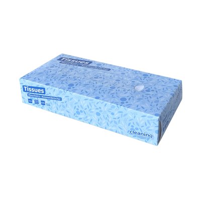 Facial tissues Cleaninq F1 2-laags 100 vel wit