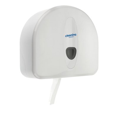Toiletpapierdispenser Cleaninq jumbo groot wit