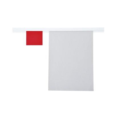 Wandlijst MAUL Express papierrail 50cm zelfklevend wit