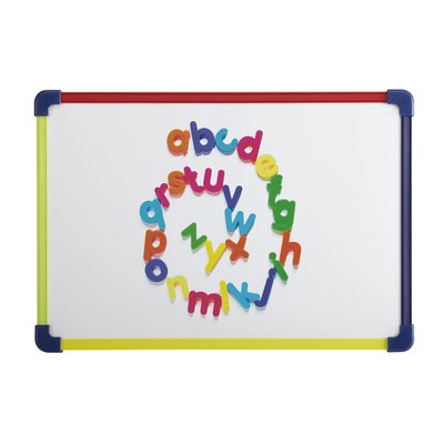 Tableau blanc MAUL 24x35cm double face magnétique acier