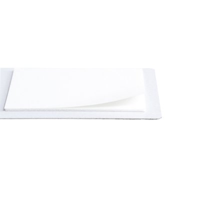 Wandlijst MAUL Standard zelfklevend 50cm incl 2 magneten wit