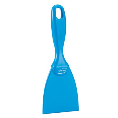Handschraper Vikan recht 75x210mm blauw