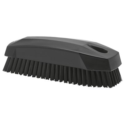 Brosse à ongles Vikan dure 130mm noir