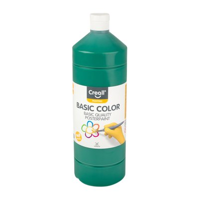 Plakkaatverf Creall basic donkergroen 1000ml