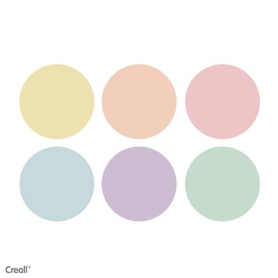 Gouache Creall Basic pastel bleu 500ml