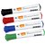 Whiteboardmarker Nobo Glide rond assorti 2mm 10st