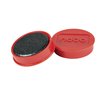 Aimant Nobo 32mm rouge 10 pièces Photo