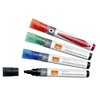 Whiteboardmarker Nobo Liquid ink schuin assorti 4mm 4st foto