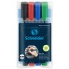 Permanent marker Schneider Maxx 133 schuin 1-4mm assorti 4 stuks foto