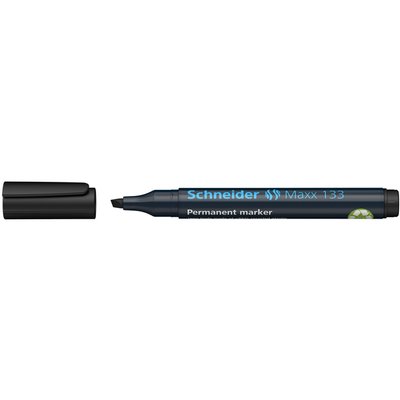 Marqueur permanent Schneider Maxx 133 biseauté 1-4mm noir