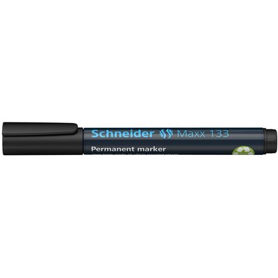 Marqueur permanent Schneider Maxx 133 biseauté 1-4mm noir