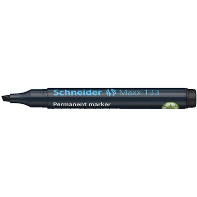 Marqueur permanent Schneider Maxx 133 biseauté 1-4mm noir