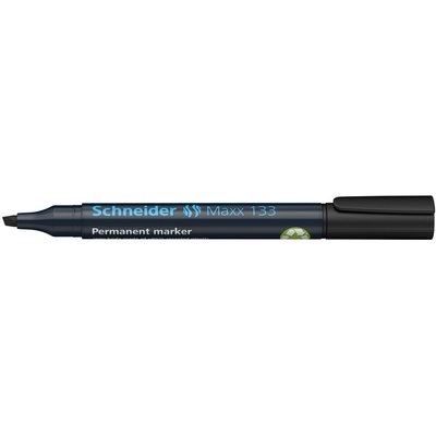 Marqueur permanent Schneider Maxx 133 biseauté 1-4mm noir