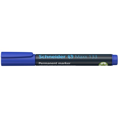 Marqueur permanent Schneider Maxx 133 biseauté 1-4mm bleu