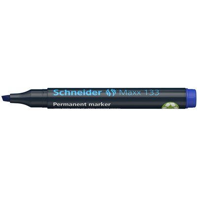 Marqueur permanent Schneider Maxx 133 biseauté 1-4mm bleu