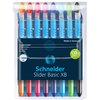 Rollerpen Slider Basic Colours extra breed etui à 8 stuks foto