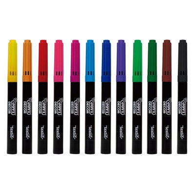 Feutre textile Jovi set de 12 couleurs