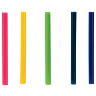 Bâton de colle Rapid 7mm 5 couleurs assorti 36 pièces