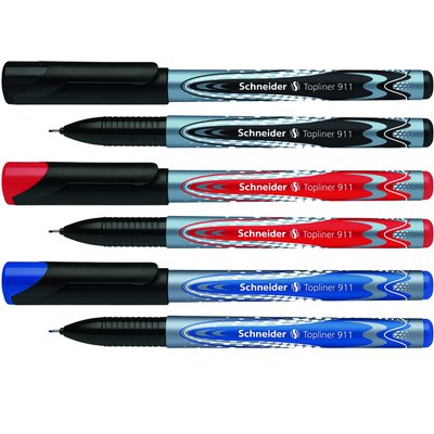 Fineliner Schneider Topliner 911 0.4mm blauw