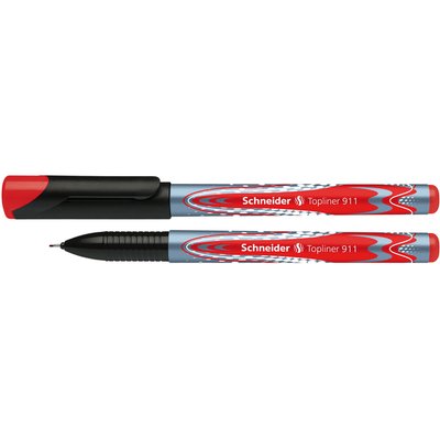 Fineliner Schneider Topliner 911 0.4mm rood