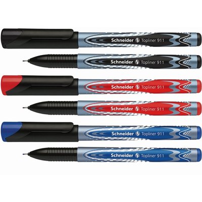 Fineliner Schneider Topliner 911 0,4mm noir
