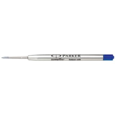 Balpenvulling Parker Quinkflow medium blauw blister à 10 stuks