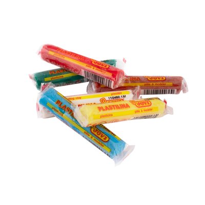 Pâte à modeler Jovi Plastakina 15g couleurs standard