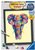 Schilderen op nummer Ravensburger Bonte olifant