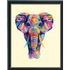 Schilderen op nummer Ravensburger Bonte olifant foto