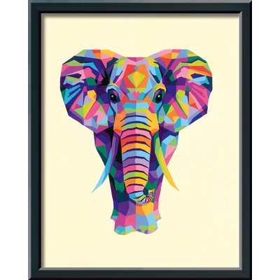 Schilderen op nummer Ravensburger Bonte olifant