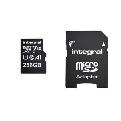Geheugenkaart Integral microSDXC 256GB