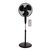 Statiefventilator BRASQ met remote Ø 40cm zwart