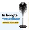 Statiefventilator BRASQ met remote Ø 40cm zwart photo