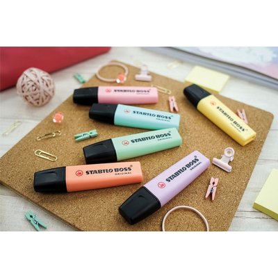 Markeerstift STABILO BOSS Original 70/45 pastel assorti