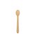 Cuillère à café Papstar 110mm bois 100 pièces