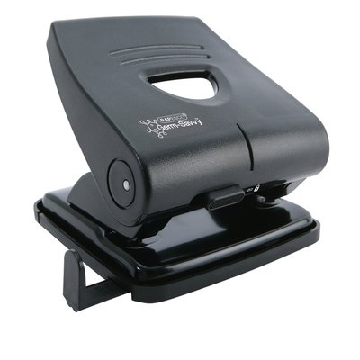 Perforator Rapesco Germ-Savvy Heavy Duty 827-P antibacterieel 2-gaats zwart
