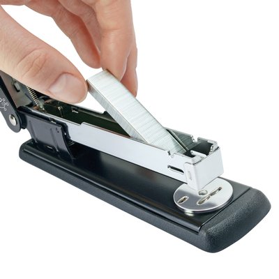Agrafeuse Rapesco Germ-Savvy Traditional Metal Marlin Antibactérien noir
